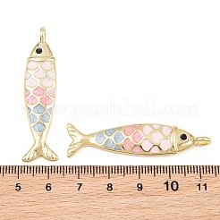 Pendentifs d'émail en laiton &nbsp;KK-CBA3297-05C-G06