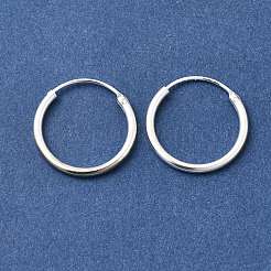 Orecchini a cerchio in ottone&nbsp;EJEW-G474-01S-02