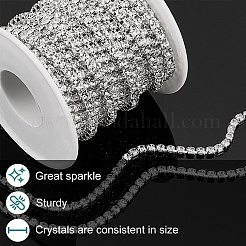 Chaînes en laiton avec strass&nbsp;CHC-T001-SS14-01S