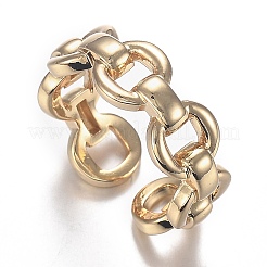 Anelli gemelli in ottone&nbsp;RJEW-F109-03
