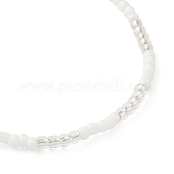 Stretch-Armbänder aus Saatperlen-Glasperlen für Damen&nbsp;BJEW-JB11638-03