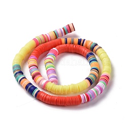 Chapelets de perle en pâte polymère manuel&nbsp;CLAY-C003-04C