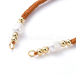 Création de bracelets de corde en nylon tressée&nbsp;AJEW-JB00540-01