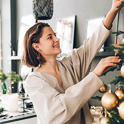 4 stücke 2 stil weihnachten socke & hut strass asymmetrische ohrringe&nbsp;EJEW-AN0002-36