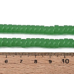 Nachahmung Jade Glasperlen &nbsp;GLAA-N026-3x6mm-J04