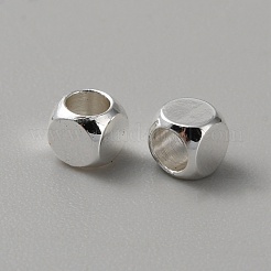 Perle cubo di ottone&nbsp;LS-KK-WH0081-64C