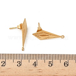 Ohrstecker-Zubehör aus Edelstahl 304&nbsp;STAS-V015-25G
