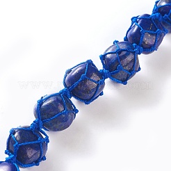 Natürliche Lapislazuli Auto hängende Dekorationen&nbsp;HJEW-O002-05