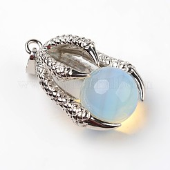 Opalite-Anhänger aus Adlerklauenlegierung&nbsp;X-G-L455-A22