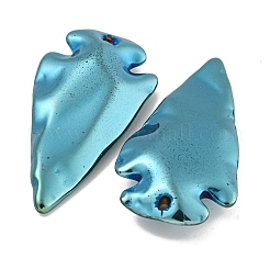 Pendentifs en hématite synthétique non magnétique galvanisés&nbsp;G-C136-03E