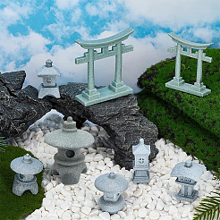 8 pièce de décoration de phare en PVC de 8 styles&nbsp;DJEW-FG0001-40