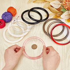 10 Stück 5 Farben Plastiktütengriffe&nbsp;FIND-WR0008-68