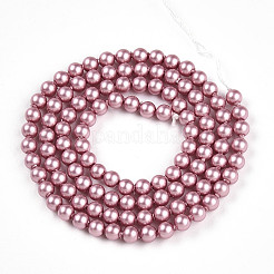 Peinture au four brins de perles de verre nacré&nbsp;HY-N002-3mm-C01