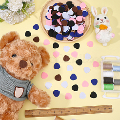 12 Beutel dreieckige Filzpuppennase&nbsp;DOLL-FG0001-08