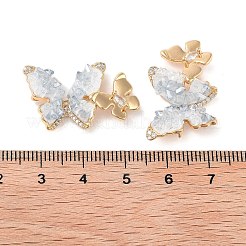 Natürliche Kristallquarz-Schmetterlingsglieder&nbsp;KK-B102-15G