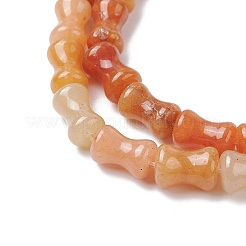 Chapelets de perles en aventurine rouge naturelle&nbsp;G-C102-A02-01