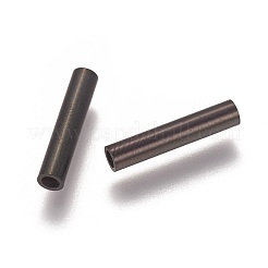 304 Edelstahl-Rohrperlen&nbsp;STAS-L216-23F-B
