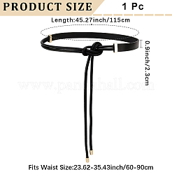 Cinture a catena avvolgenti in similpelle&nbsp;AJEW-WH20020-267A