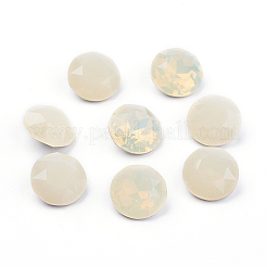 Spitze Rückseite u. Rückseite überzogene k9 Glasrhinestone Cabochons&nbsp;RGLA-J012-8mm-287