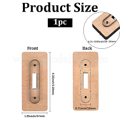 Gabarit d'outil en bois pour planche fixe&nbsp;WOOD-WH20017-04A