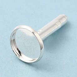 Flache runde Manschettenfassungen aus Messing&nbsp;KK-XCP0001-72S
