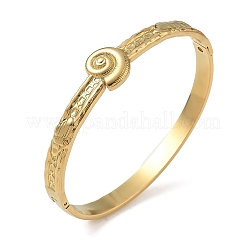 Bracciali rigidi con cerniera in acciaio inossidabile 304&nbsp;SA-CBAB92B-15G