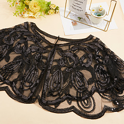 Chiffon-Wraps aus Polyester für Damen&nbsp;AJEW-WH20070-005B