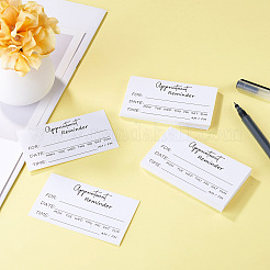 50 tarjeta de recordatorio de citas de papel&nbsp;AJEW-TADJ0001-22