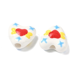 Perles en porcelaine émaillée faites à la main&nbsp;PORC-K011-02D