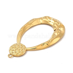 Ionenplattierung (IP) 304 Edelstahl große Anhänger Strass-Einstellungen&nbsp;STAS-A070-29G