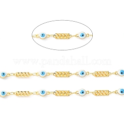 Catene a maglie malocchio smaltate a mano&nbsp;CHC-M024-07G