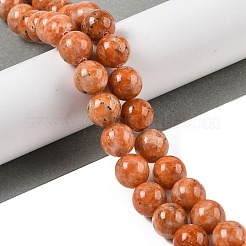 Natürliche orange Calcit Perlen Stränge&nbsp;G-I247-10C-01