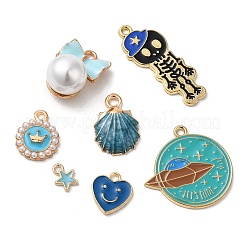 Pendentifs d'émail en alliage&nbsp;ENAM-MSMC001-13B