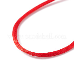 Accessori per cellulari con cordino di nylon intrecciato a cuore&nbsp;HJEW-JM00607-04