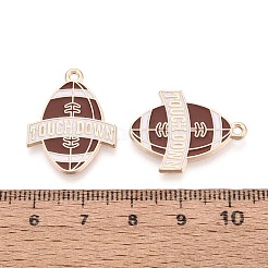 Pendente smaltati in lega&nbsp;ENAM-T025-02G-06