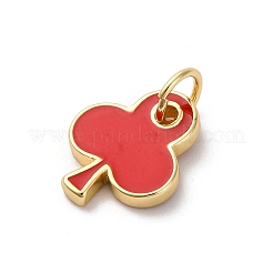 Charms smalto ottone&nbsp;KK-Q098-25G-B01