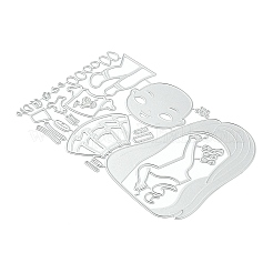 Niedliche Mädchen-Stanzschablonen aus Kohlenstoffstahl&nbsp;DIY-P076-71