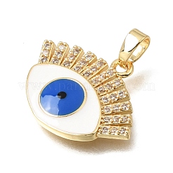 Pendentifs en laiton zircon cubique transparent&nbsp;KK-C263-22I-G