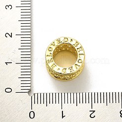 Gestell Messing Mikro pflastern Zirkonia Perlen&nbsp;KK-L210-005G