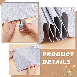 Polyester-Filzstoff&nbsp;DIY-WH0430-456A-02