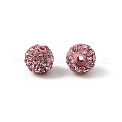 Polymer Ton Strass Perlen&nbsp;RB-H284-6MM-223