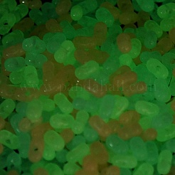 Leuchtende transparente Acrylperlen&nbsp;LACR-D009-01A