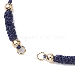 Juego de cordones de nailon trenzado de 5 color para hacer pulseras diy&nbsp;AJEW-JB01239