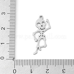 Ciondoli in acciaio inox 304&nbsp;STAS-U041-02A-P