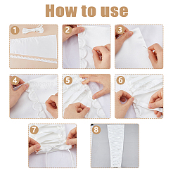 Remplacement de la fermeture éclair de la robe de mariée&nbsp;AJEW-WH0609-837C-02