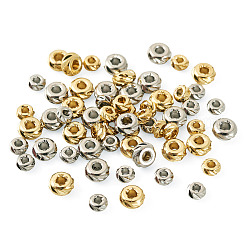 60 Stück 4 Stile Säulen-Messingperlen&nbsp;KK-TA0009-07