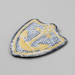 Aufnäher aus Polyester-Stickgarn zum Aufbügeln/Aufnähen&nbsp;PATC-WH20017-29