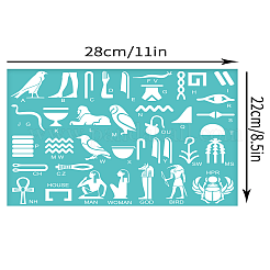Plantilla de serigrafía autoadhesiva&nbsp;X1-DIY-WH0338-263