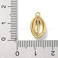 Emaille-Anhänger aus Messing mit Gestellbeschichtung&nbsp;KK-G515-19G-03