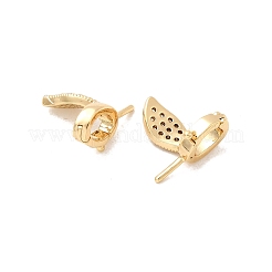 Micro ottone spianare zirconi barre ciondolo&nbsp;KK-Z131-03G